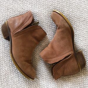 Lucky Brand Leather Booties